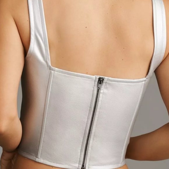 Maeve Silver Corset - NWT - Picture 3 of 5